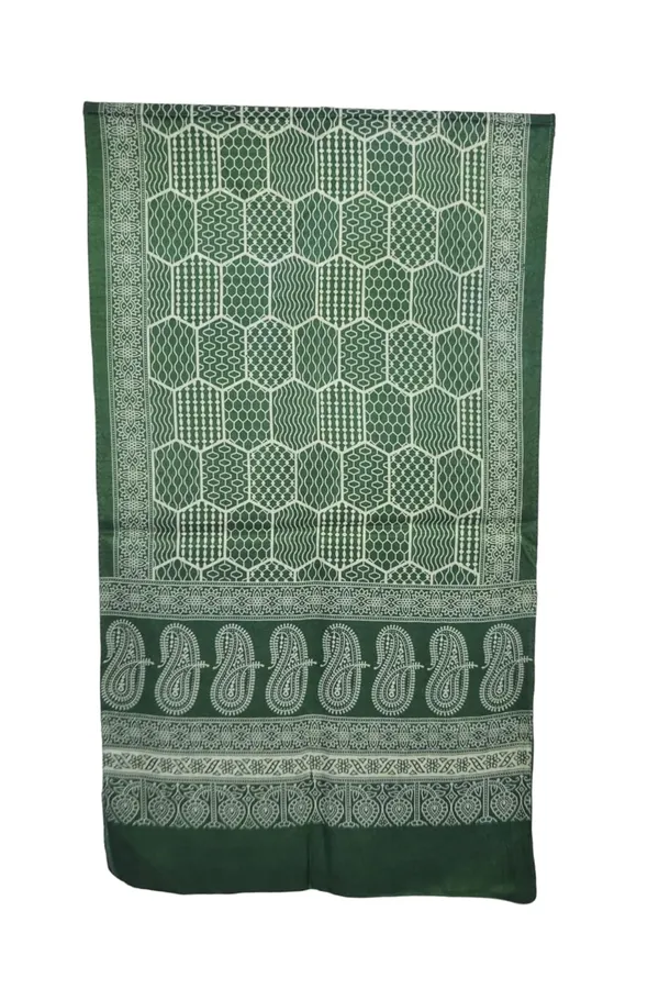 Green_Premium_Silk_Stole_Or_Scarf_For_Women_&_Girls