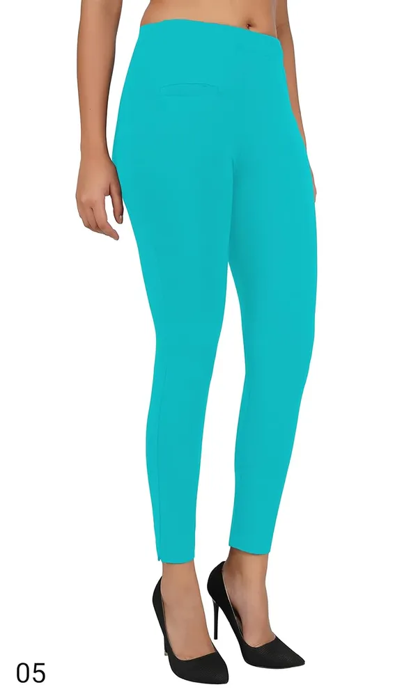 Jamacian_Aqua_Premium_Skinny_Fit_Leggings_Pants_|_Anti_Bacterial_&_Anti_Viral_Daily_Use_Ladies_Ankle_Length_Fit_For_Women