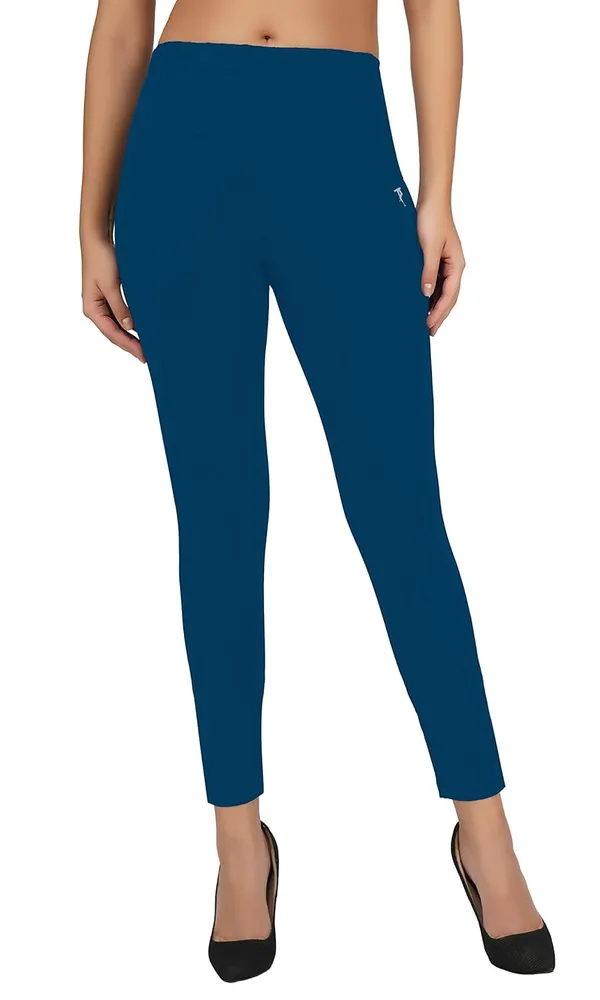 Light_Green_Premium_Skinny_Fit_Leggings_Pants_|_Anti_Bacterial_&_Anti_Viral_Daily_Use_Ladies_Ankle_Length_Fit_For_Women