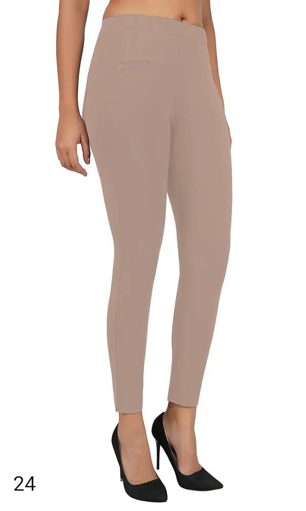 Light_Yellow_Premium_Skinny_Fit_Leggings_Pants_|_Anti_Bacterial_&_Anti_Viral_Daily_Use_Ladies_Ankle_Length_Fit_For_Women