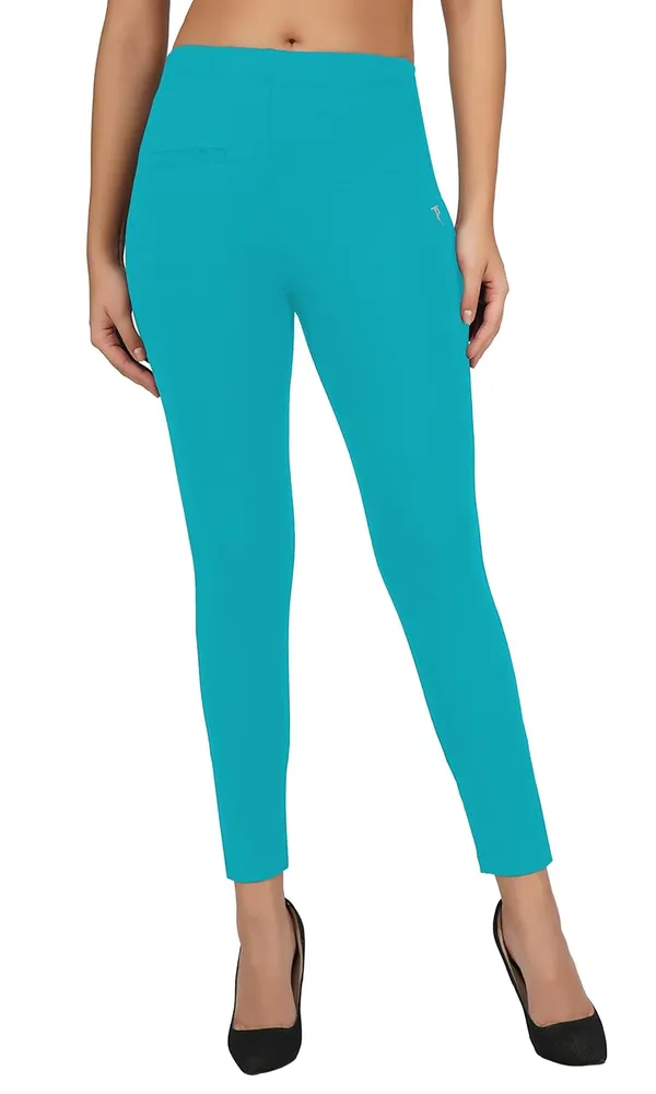 Mint_Green_Premium_Skinny_Fit_Leggings_Pants_|_Anti_Bacterial_&_Anti_Viral_Daily_Use_Ladies_Ankle_Length_Fit_For_Women