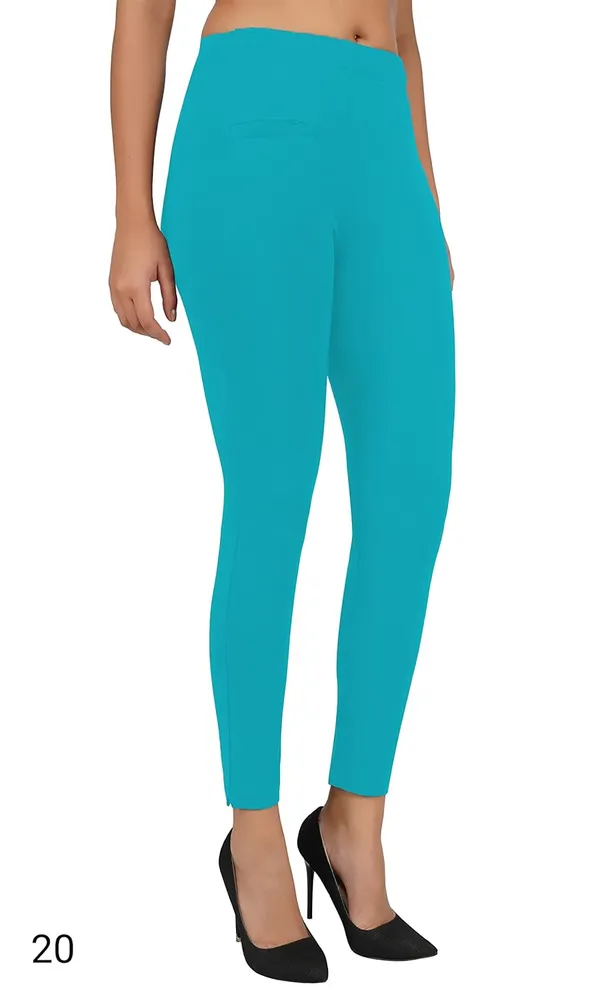 Mint_Green_Premium_Skinny_Fit_Leggings_Pants_|_Anti_Bacterial_&_Anti_Viral_Daily_Use_Ladies_Ankle_Length_Fit_For_Women
