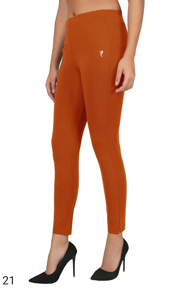 Tomato_Peach_Premium_Skinny_Fit_Leggings_Pants_|_Anti_Bacterial_&_Anti_Viral_Daily_Use_Ladies_Ankle_Length_Fit_For_Women