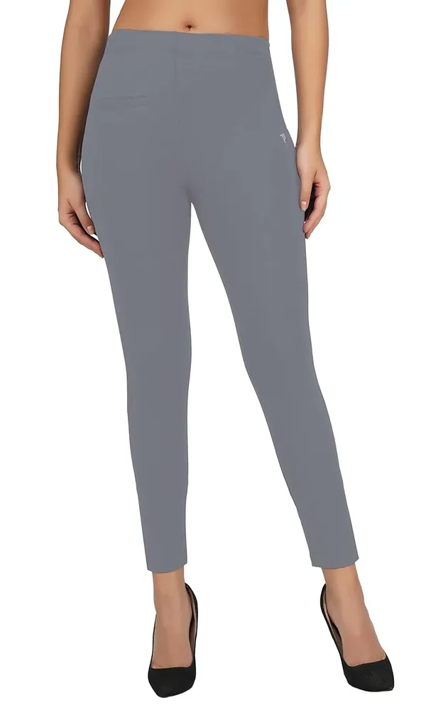 Fossil_Grey_Premium_Skinny_Fit_Leggings_Pants_|_Anti_Bacterial_&_Anti_Viral_Daily_Use_Ladies_Ankle_Length_Fit_For_Women