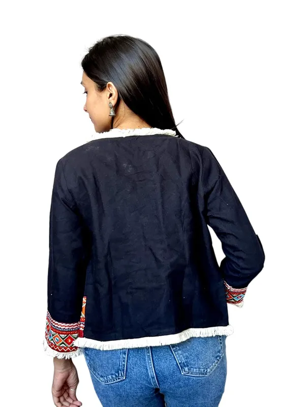 Black_Premium_Embroiderd_Ethnic_Shrug_Or_Jacket_|_Special_Embroidered_Cotton_Koti/_Jacket/_Waist_Coat