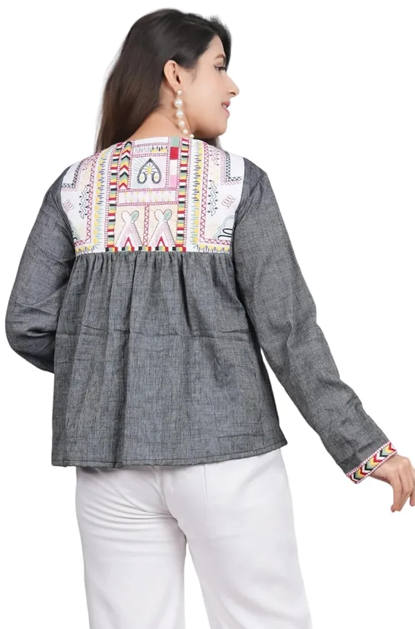 Grey_Premium_Embroiderd_Ethnic_Shrug_Or_Jacket_|_Special_Embroidered_Cotton_Koti/_Jacket/_Waist_Coat