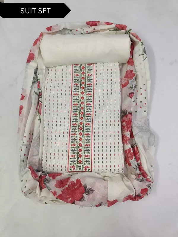White_&_Red_Indo_Cotton_Printed_Unstitched_Dress_Material