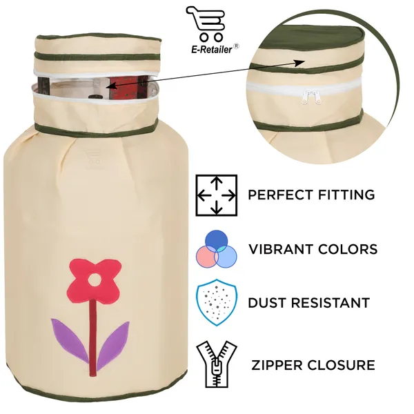 3_Layered_LPG_Cylinder_Covers_With_Zip_Enclosure_Pack_of_2_Pcs._(Material-_Cotton,_Color-_Beige,_Size-26x14_Inches)