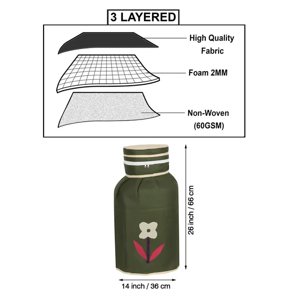 3_Layered_LPG_Cylinder_Cover_With_Zip_Enclosure_(Material-_Cotton,_Color-_Green,_Size-26x14_Inches)