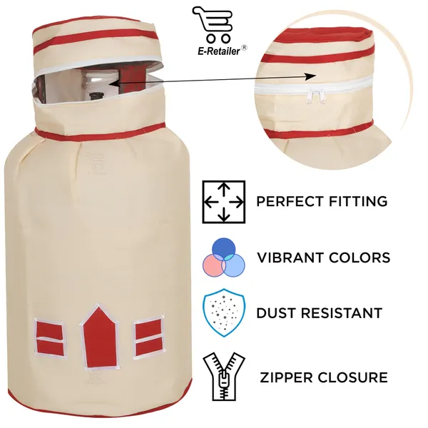 6_Pcs_Of_Cover_Appliance_Cover_Combo_Set_of_(1_Pc._Fridge_Top_Cover_+_1_Pc._Fridge_Handle_Cover_+_6_Pcs._Fridge_Mat)