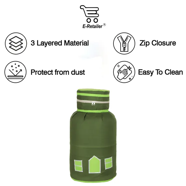 3_Layered_LPG_Cylinder_Covers_With_Zip_Enclosure_Pack_of_2_Pcs._(Material-_Cotton,_Color-_Green,_Size-26x14_Inches)