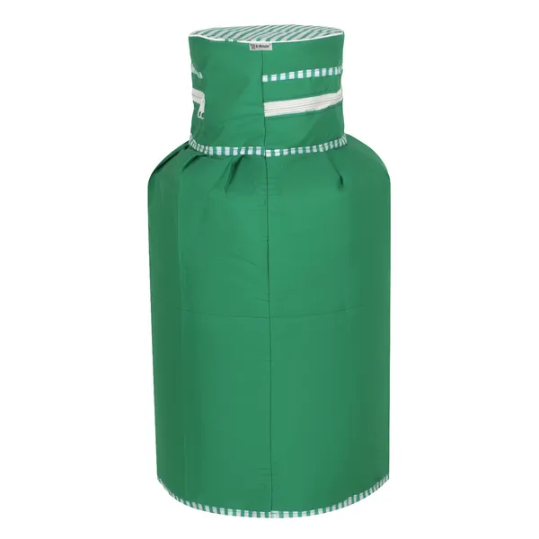 3_Layered_LPG_Cylinder_Covers_With_Zip_Enclosure_Pack_of_2_Pcs._(Material-_Cotton,_Color-_Green,_Size-26x14_Inches)