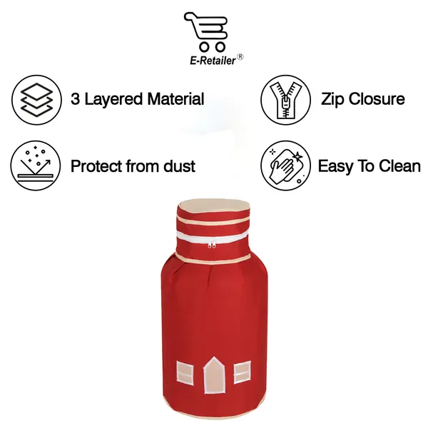 3_Layered_LPG_Cylinder_Covers_With_Zip_Enclosure_Pack_of_2_Pcs._(Material-_Cotton,_Color-_Red,_Size-26x14_Inches)