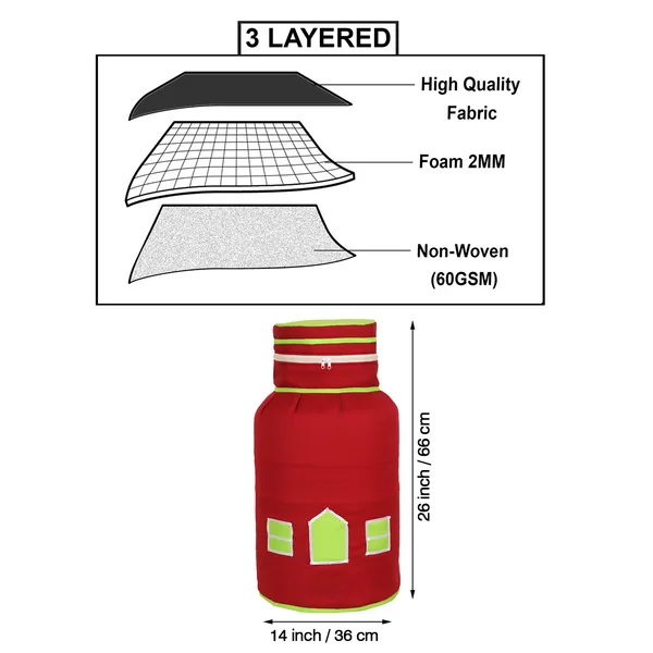 3_Layered_LPG_Cylinder_Covers_With_Zip_Enclosure_Pack_of_2_Pcs._(Material-_Cotton,_Color-_Green,_Size-26x14_Inches)