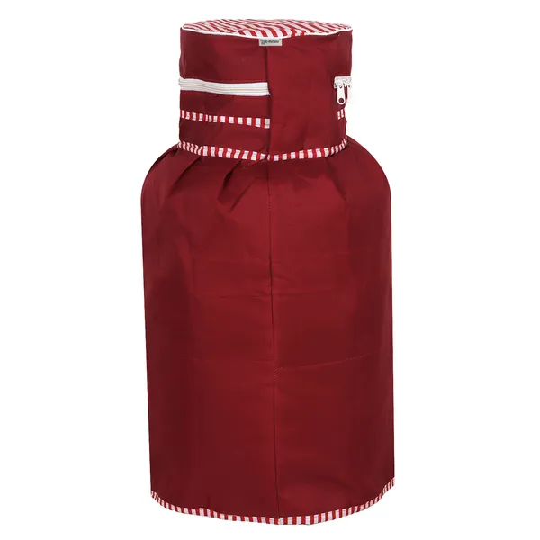3_Layered_LPG_Cylinder_Covers_With_Zip_Enclosure_Pack_of_2_Pcs._(Material-_Cotton,_Color-_Beige,_Size-26x14_Inches)