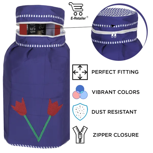 3_Layered_LPG_Cylinder_Covers_With_Zip_Enclosure_Pack_of_2_Pcs._(Material-_Cotton,_Color-_Purple,_Size-26x14_Inches)