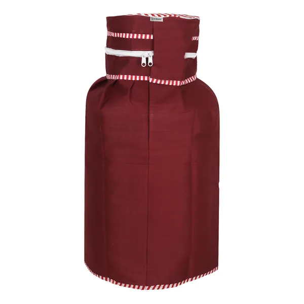 3_Layered_LPG_Cylinder_Cover_With_Zip_Enclosure_(Material-_Cotton,_Color-_Red,_Size-26x14_Inches)