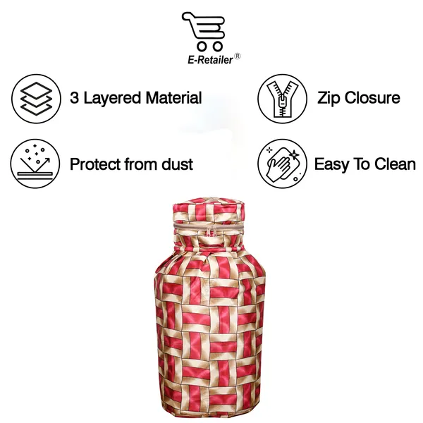 3_Layered_LPG_Cylinder_Cover_With_Zip_Enclosure_(Material-_Polyester,_Color-_Red,_Size-26x14_Inches)