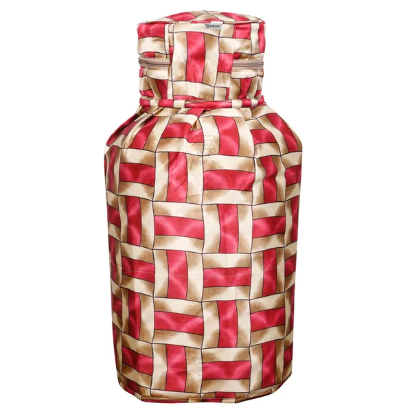 3_Layered_LPG_Cylinder_Cover_With_Zip_Enclosure_(Material-_Polyester,_Color-_Red,_Size-26x14_Inches)