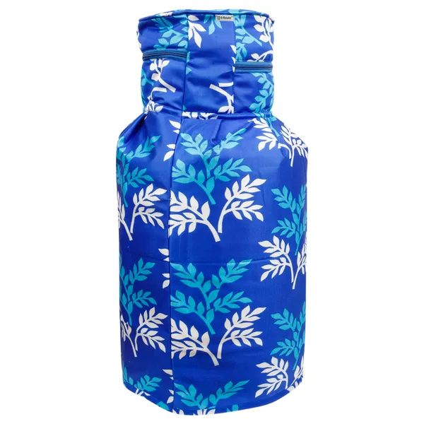 3_Layered_LPG_Cylinder_Covers_With_Zip_Enclosure_Pack_of_2_Pcs._(Material-_Polyester,_Color-_Blue,_Size-26x14_Inches)