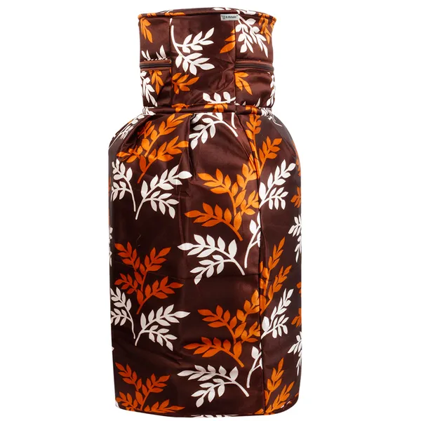 3_Layered_LPG_Cylinder_Covers_With_Zip_Enclosure_Pack_of_2_Pcs._(Material-_Polyester,_Color-_Brown,_Size-26x14_Inches)