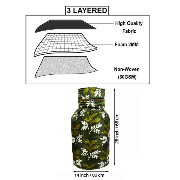 3_Layered_LPG_Cylinder_Cover_With_Zip_Enclosure_(Material-_Polyester,_Color-_Green,_Size-26x14_Inches)