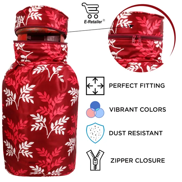 3_Layered_LPG_Cylinder_Cover_With_Zip_Enclosure_(Material-_Polyester,_Color-_Maroon,_Size-26x14_Inches)