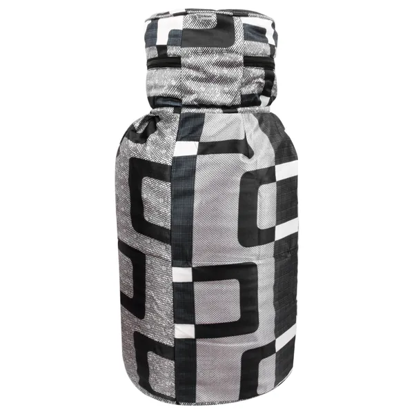 3_Layered_LPG_Cylinder_Covers_With_Zip_Enclosure_Pack_of_2_Pcs._(Material-_Polyester,_Color-_Black,_Size-26x14_Inches)