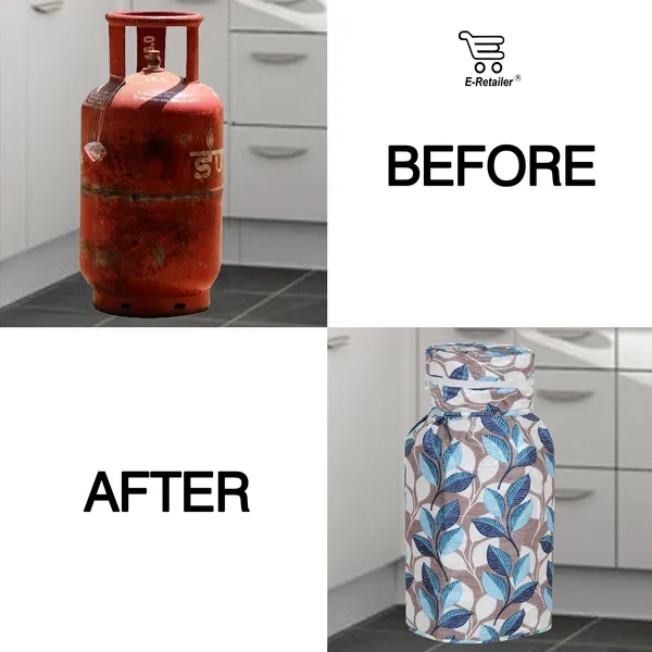 3_Layered_LPG_Cylinder_Covers_With_Zip_Enclosure_Pack_of_2_Pcs._(Material-_Polyester,_Color-_Blue,_Size-26x14_Inches)