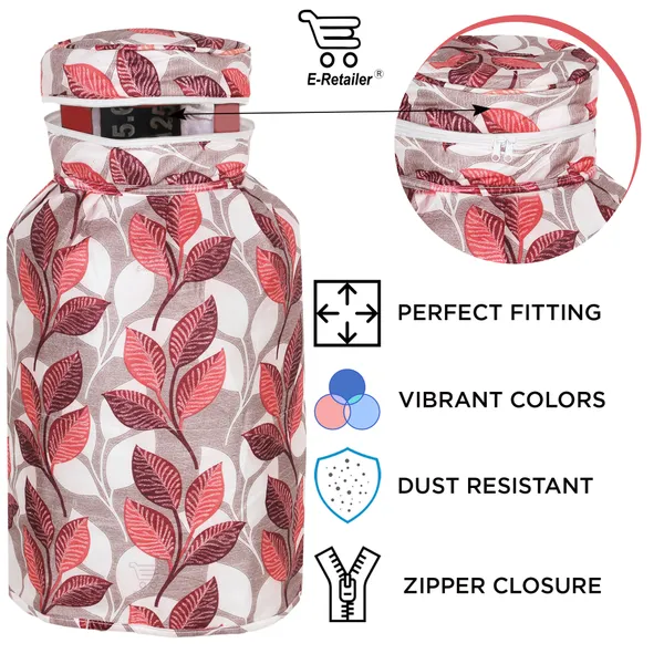 3_Layered_LPG_Cylinder_Covers_With_Zip_Enclosure_Pack_of_2_Pcs._(Material-_Polyester,_Color-_Pink,_Size-26x14_Inches)