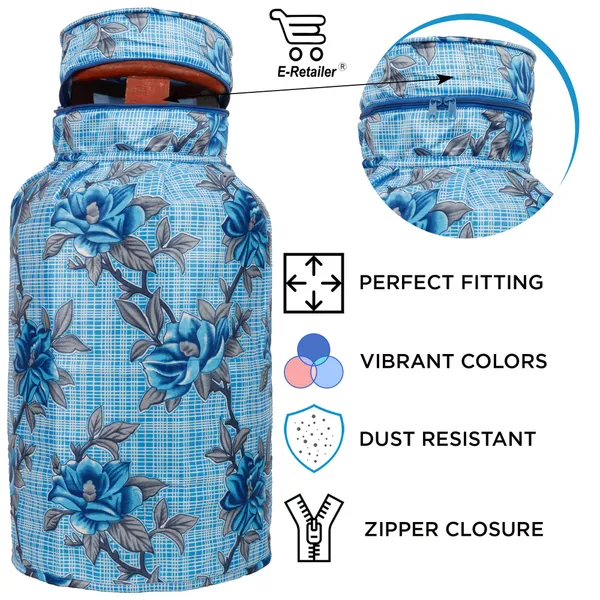 6_Pcs_Of_Cover_Appliance_Cover_Combo_Set_of_(1_Pc._Fridge_Top_Cover_+_2_Pcs._Fridge_Handle_Cover_+_6_Pcs._Fridge_Mat)