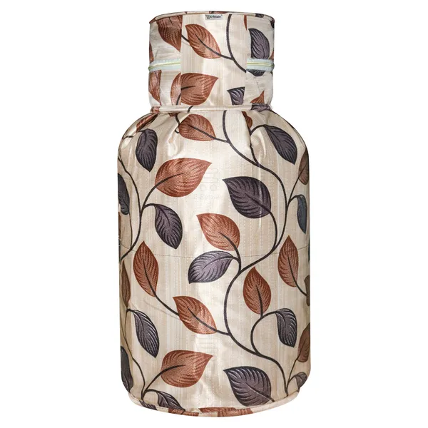 3_Layered_LPG_Cylinder_Cover_With_Zip_Enclosure_(Material-_Polyester,_Color-_Brown,_Size-26x14_Inches)