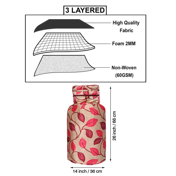 3_Layered_LPG_Cylinder_Covers_With_Zip_Enclosure_Pack_of_2_Pcs._(Material-_Polyester,_Color-_Red,_Size-26x14_Inches)