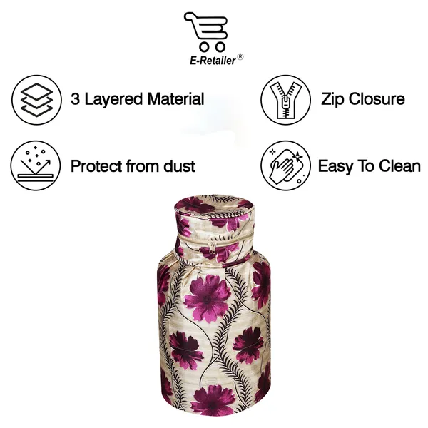 3_Layered_LPG_Cylinder_Cover_With_Zip_Enclosure_(Material-_Polyester,_Color-_Red,_Size-26x14_Inches)