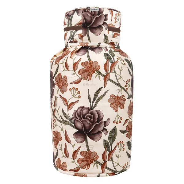 3_Layered_LPG_Cylinder_Covers_With_Zip_Enclosure_Pack_of_2_Pcs._(Material-_Polyester,_Color-_Brown,_Size-26x14_Inches)