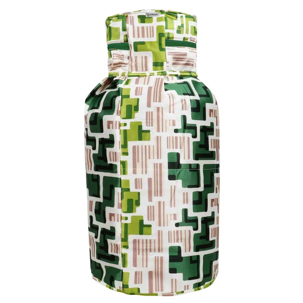 3_Layered_LPG_Cylinder_Cover_With_Zip_Enclosure_(Material-_Polyester,_Color-_Green,_Size-26x14_Inches)