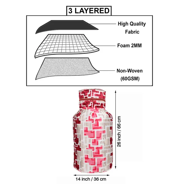 6_Pcs_Of_Cover_Multipurpose_Mats/Fridge_Mats/Refrigerator_Drawer_Mats_(Material-PP,_Color-Red,_Size-17.5X11.5_Inches)