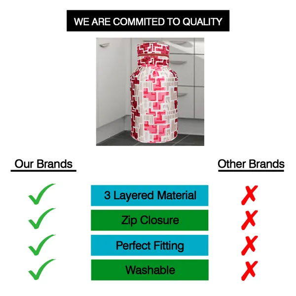 6_Pcs_Of_Cover_Appliances_Cover_Combo_Set_of_(1_Pc._Fridge_Top_Cover_+_1_Pc._Fridge_Handle_Cover_+_1_Pc._Microwave_Oven_Cover_+_6_Pcs._Fridge_Mat_+_1_Pc._Wall_Hanging_Storage_Organizer)
