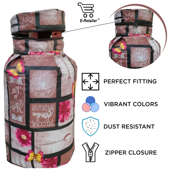 3_Layered_LPG_Cylinder_Covers_With_Zip_Enclosure_Pack_of_2_Pcs._(Material-_PVC,_Color-_Brown,_Size-26x14_Inches)