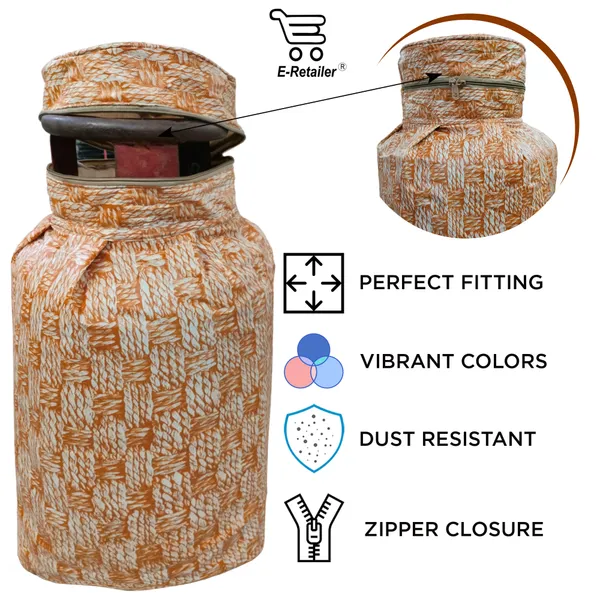 3_Layered_LPG_Cylinder_Cover_With_Zip_Enclosure_(Material-_PVC,_Color-_Brown,_Size-26x14_Inches)