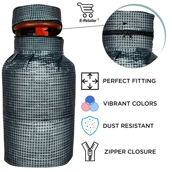 3_Layered_LPG_Cylinder_Covers_With_Zip_Enclosure_Pack_of_2_Pcs._(Material-_PVC,_Color-_Grey,_Size-26x14_Inches)