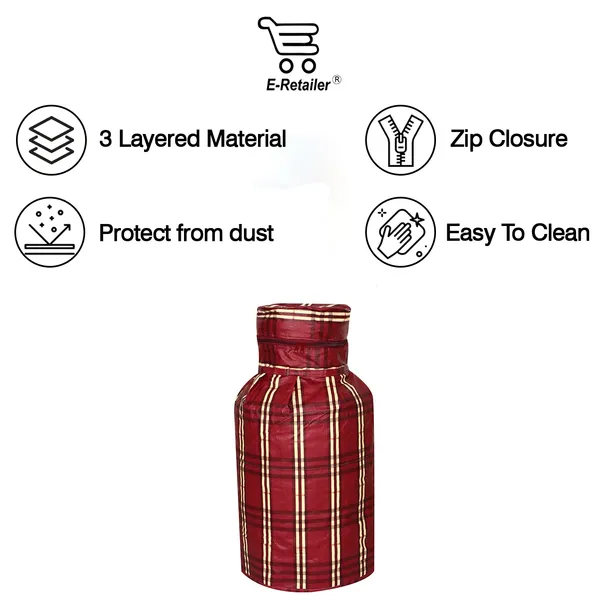3_Layered_LPG_Cylinder_Covers_With_Zip_Enclosure_Pack_of_2_Pcs._(Material-_PVC,_Color-_Red,_Size-26x14_Inches)