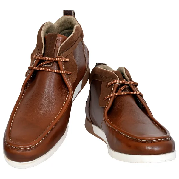 Tan_Leather_Formal_Lace-Up_Chuckka_Boots_For_Men