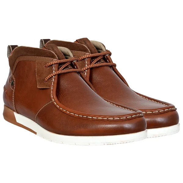 Tan_Leather_Formal_Lace-Up_Chuckka_Boots_For_Men