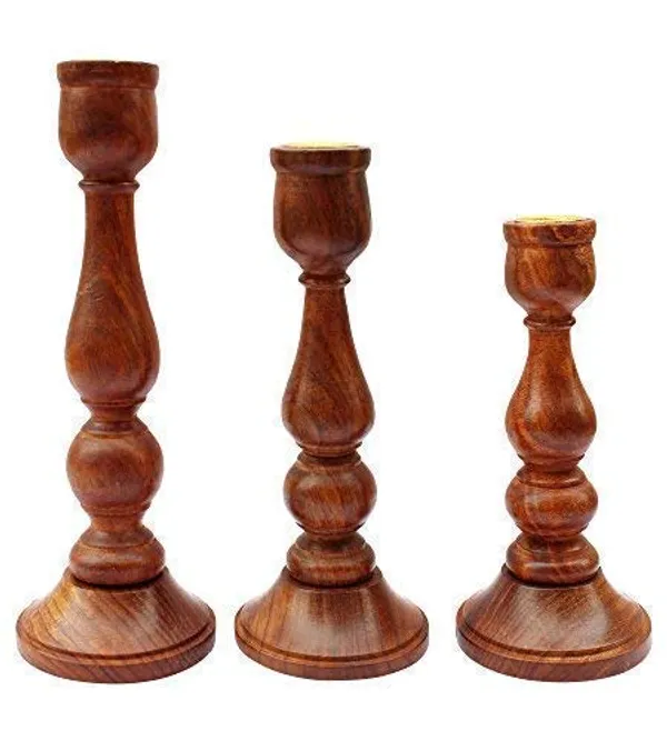 Wood_Handcrafted_Tealight_Candle_Holder_Set_Of_3