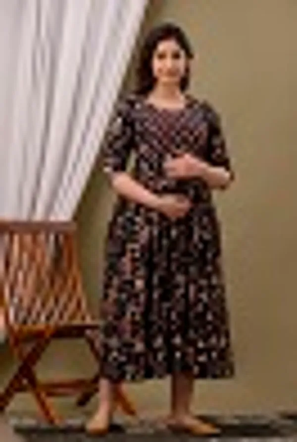 Carry__Cotton_Printed_Maternity_And_Feeding_Kurti_Combo_Of_2
