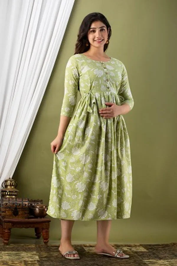 Cham_-cham_Cotton_Printed_Maternity_And_Feeding_Kurti_Combo_Of_2