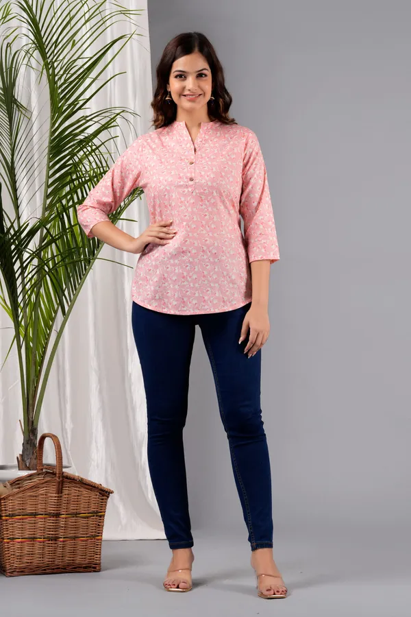 Chic_Cotton_Printed_Top:_Casual_to_Office_Wear