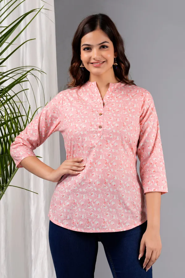 Chic_Cotton_Printed_Top:_Casual_to_Office_Wear