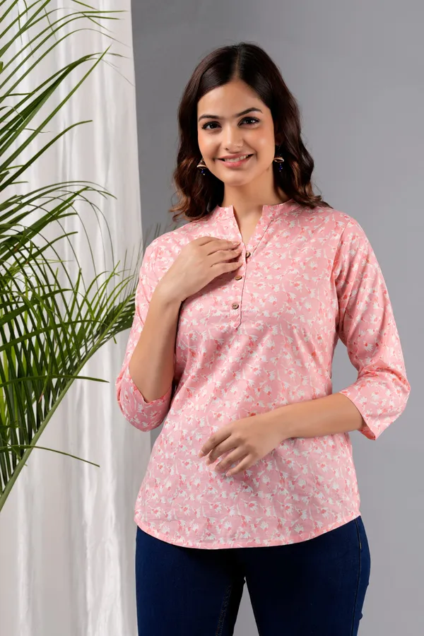 Chic_Cotton_Printed_Top:_Casual_to_Office_Wear